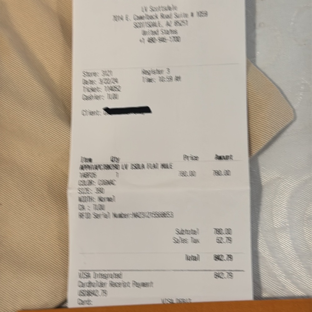 JUST LIKE NEW! LV Isola Flat Mule. EU 39 - Picture 12 of 15